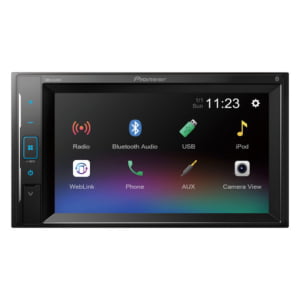 Touch screen Pioneer car stereo