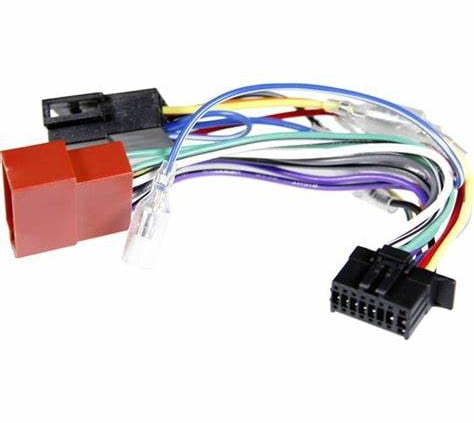 Wiring adapter for Kenwood car stereo.