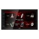 Colour touch screen Bluetooth car stereo.
